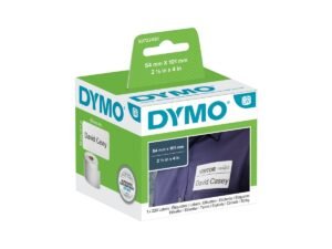 DYMO (99014) Shipping-Name Badge labels, White Paper, 101 x 54 mm, [220 Labels/Roll]