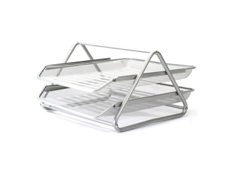 Deluxe Metal Mesh 2 Tier Document Tray