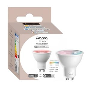 Aqara Smart LED Bulb T2( GU10, RGB CCT) 30W equivalent – Dimmable White