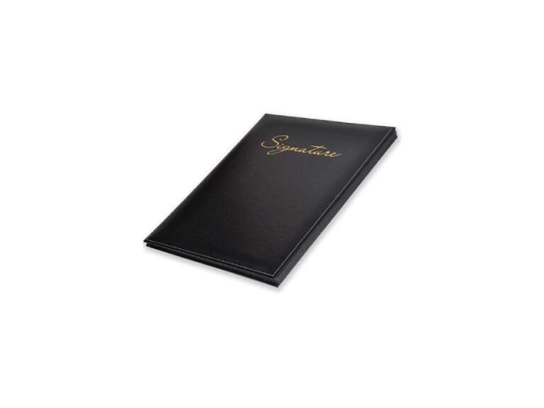 FIS Signature Book 10-Divisions Bonded Leather