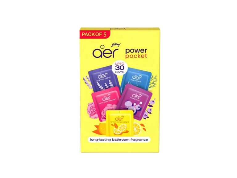 Godrej Aer Power Pocket 50g Assorted 5 Pack