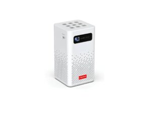 CRONY C900 upright Projector with BT speaker Smart DLP Projector Bluetooth 5.0 1080P Supported Wireless Mirroring Built-in Battery