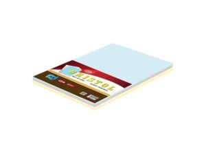 FIS Bristol Board A5 size, 180gsm, Assorted Colour, 100pcs-pack (FSBI180A5ASST)