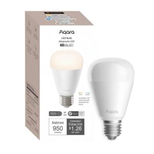 Aqara Smart LED Light Bulb T2 (E26, CCT) 75W equivalent – Tunable White