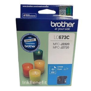 Brother LC673C Cyan Ink Cartridge (LC-673C)