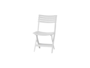 Cosmoplast White Folding Chair