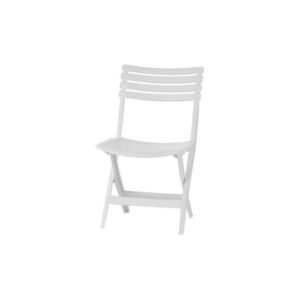 Cosmoplast White Folding Chair