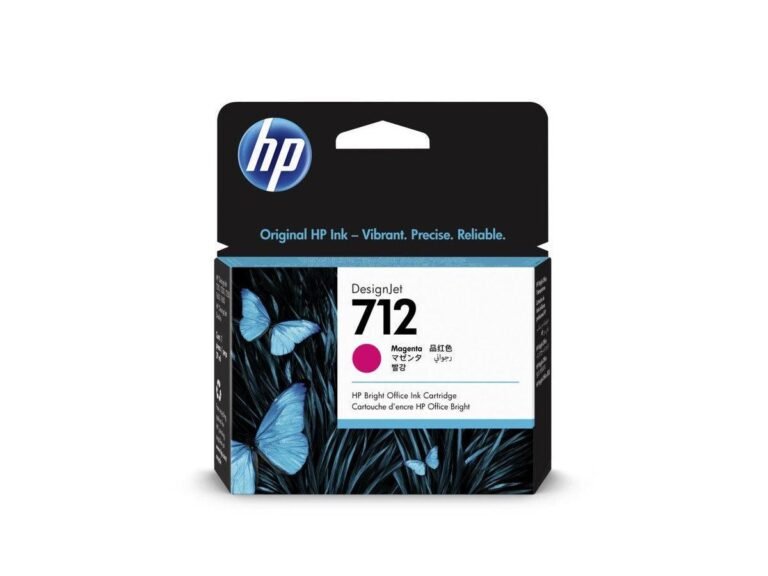 HP 712 29ml Magenta DesignJet Ink Cartridge 3ED68A