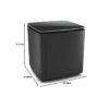 Bose Bass Module 700 Wireless Subwoofer, Black in-use view