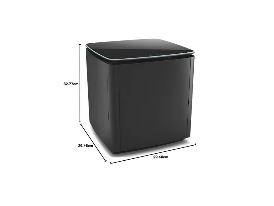Bose Bass Module 700 Wireless Subwoofer, Black in-use view