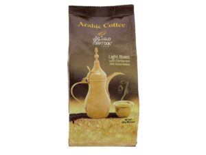 Maatouk Light Roast Arabic Coffee with Cardamom 250Gm