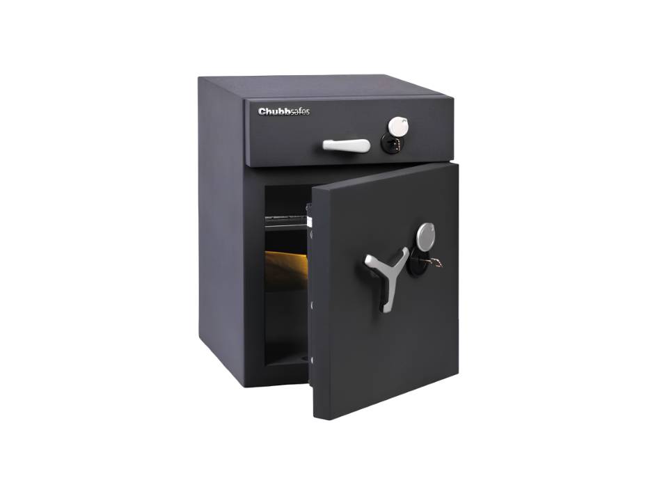 Chubbsafes ProGuard D2 deposit safe open view