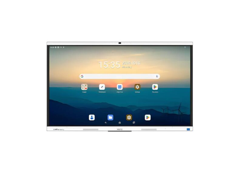 METZ 86″ S Series Interactive Flat Panel Display, 4K UHD 60Hz, 400 nits, 48MP Camera, Android 13 & Windows | 86S