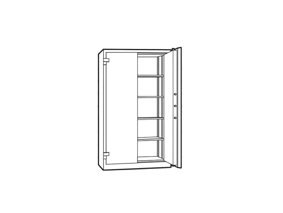 Chubbsafes model 880 archive cabinet product view