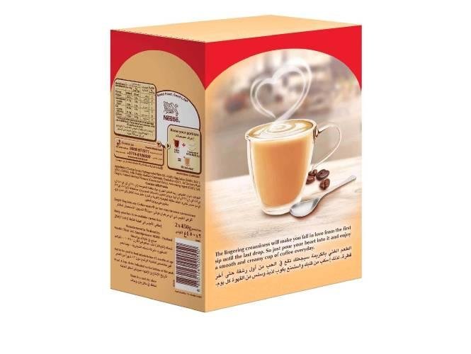 Nestle Coffee Mate Original Non Dairy Coffee Creamer Bag In Box 2 x 450 Gm - Image 2