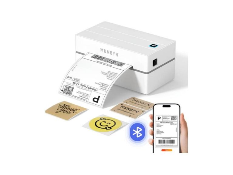 MUNBYN ITPP130B Bluetooth 4 × 6 Label Printer