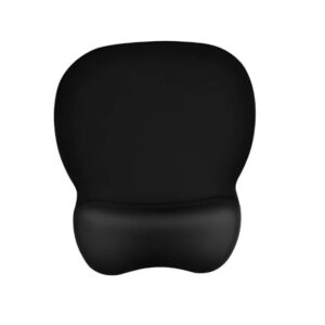 EooCoo Ergonomic Mousepad with Memory Foam, 4mm Ultra Thin Black