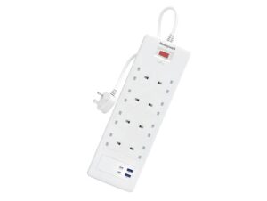 Honeywell 8-Outlet 1050J Surge Protector with USB