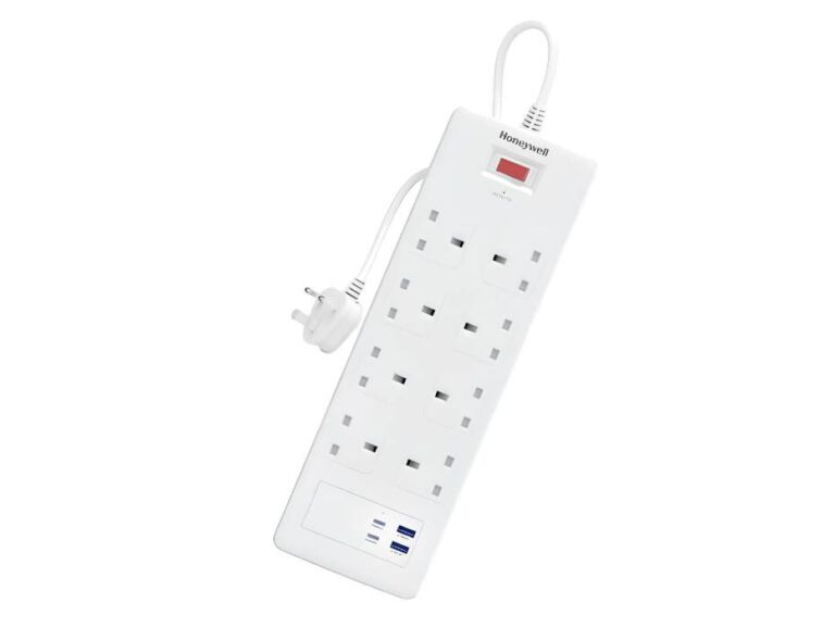 Honeywell 8-Outlet 1050J Surge Protector with USB