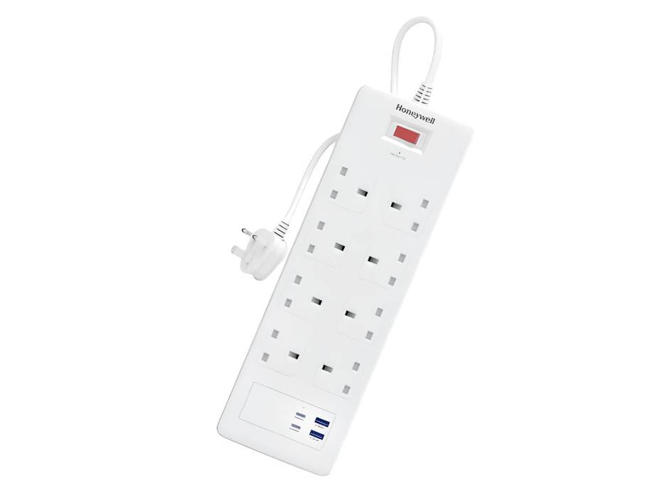 Honeywell 8-outlet surge protector main product view