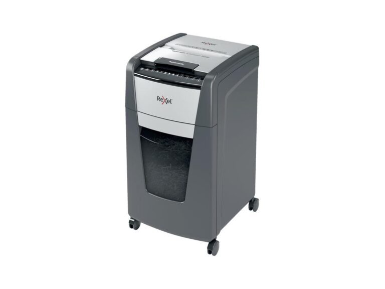 Rexel Optimum AutoFeed+ 300M Automatic Micro Cut Paper Shredder