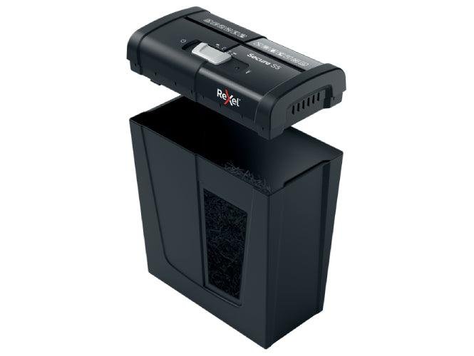 Rexel Secure S5 Strip Cut Paper Shredder - Image 2