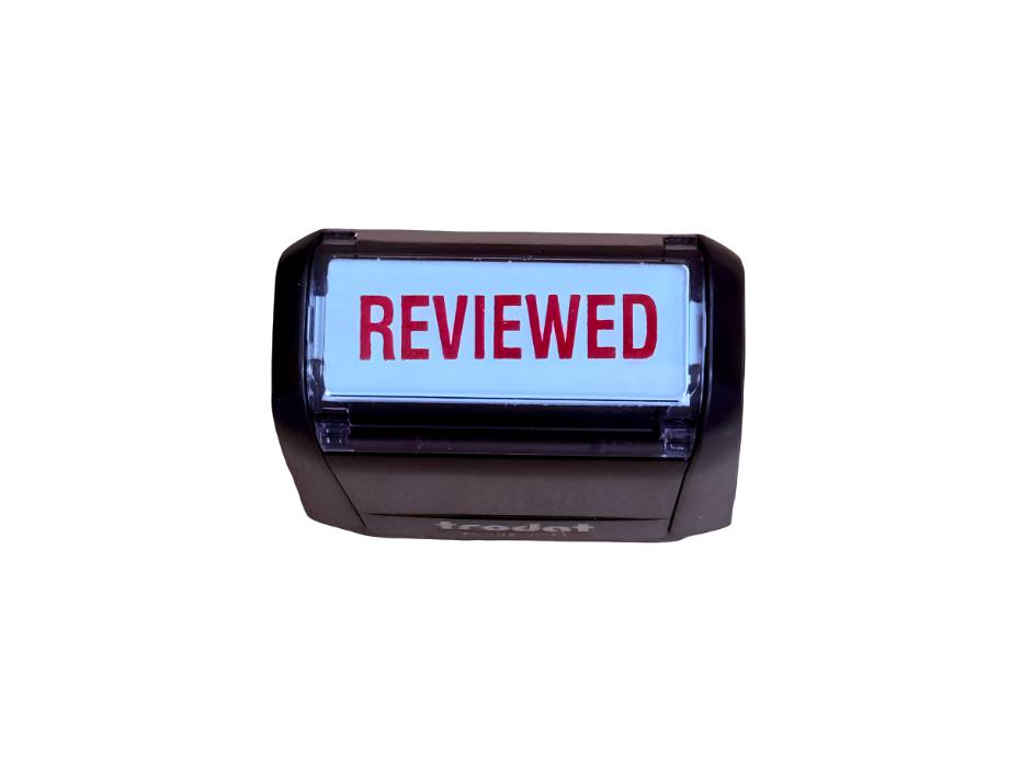 Trodat Printy 4911 Office Text Stamps REVIEWED / Red alternate product view 2