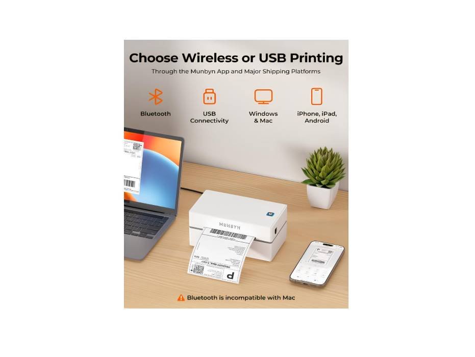 NewProject_32_c987cc29-f683-4be0-9223-e89f8592fb36.jpg MUNBYN ITPP130B Bluetooth 4 × 6 Label Printer alternate product view 2