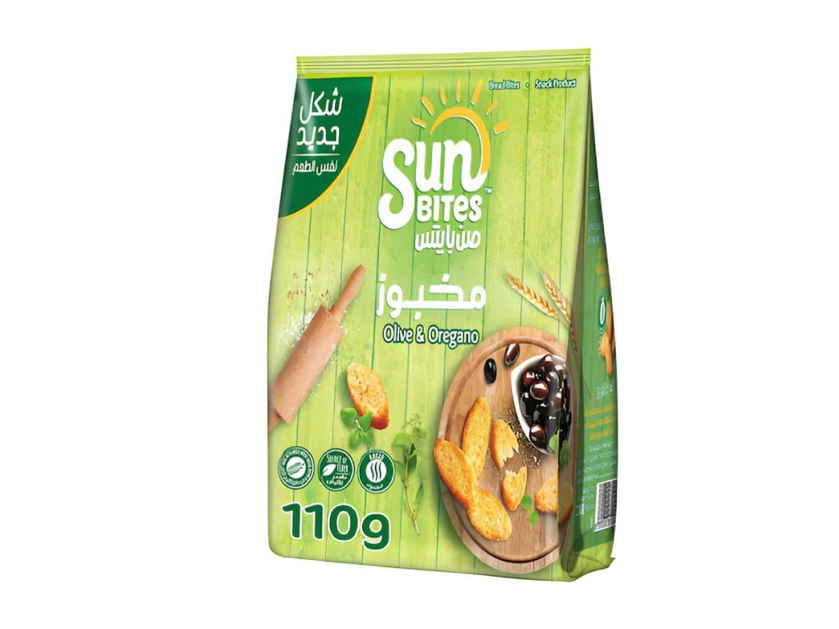Sunbites Olive And Oregano Bread Bites 110g - Image 1