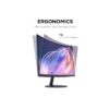 KOORUI 24-inch 1800R monitor alternate view