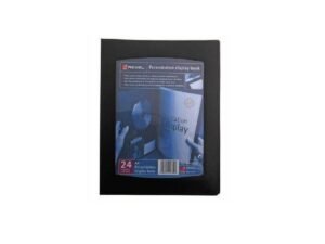 Rexel A4 Display Book 12 Pockets Black (No.17429BK)