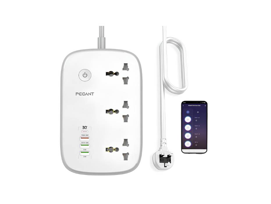 PEGANT WiFi smart power strip main product view