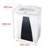 HSM Securio B34 Micro Cut Shredder - Thumbnail Image 5