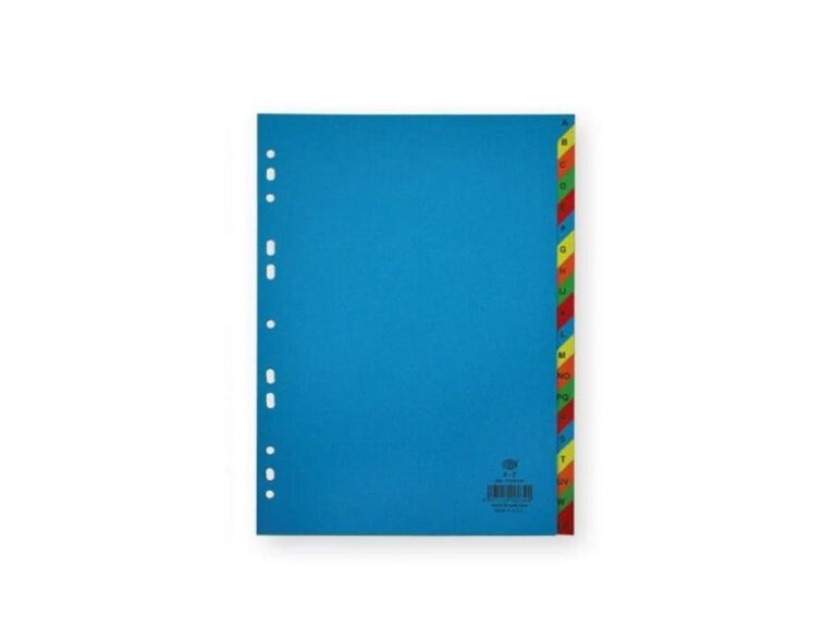 FIS Divider Manila Colored A4 A-Z (FSDV344)