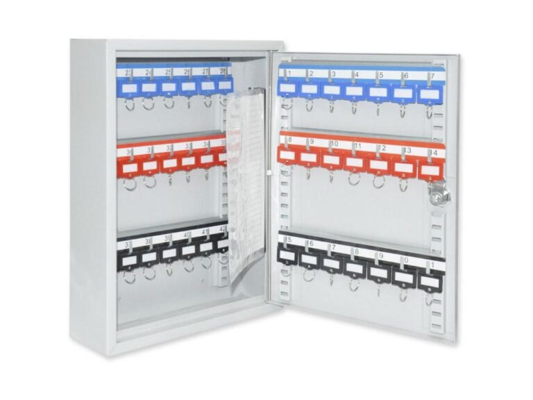 FIS Metal Key Cabinet – 42 Keys Capacity (FSKCTS42)