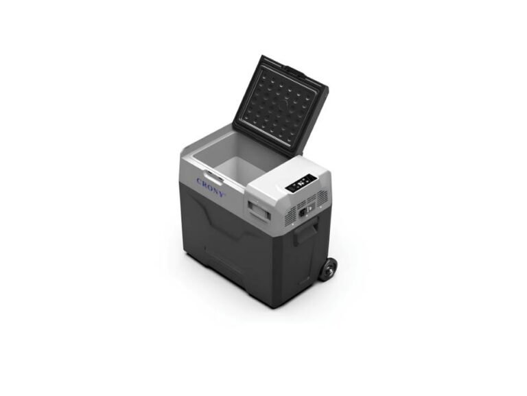 CRONY Car Refrigerator 50L ECX50 Lithium Battery Truck Portable Freezer Cooler AC/DC Compressor Fridge