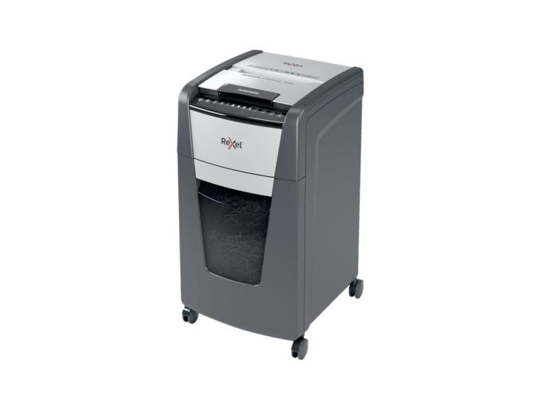 Rexel Optimum AutoFeed+ 300X Automatic Cross Cut Paper Shredder