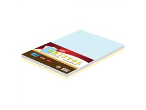 FIS Bristol Paper A4, 180gsm Assorted Colors (100 Sheets) – FSBI180A4ASST