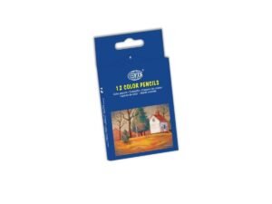 FIS Color Pencil 12 Colours, Half Size [FSCK11120]