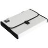 Deli 5559 A4 Expanding File Twin Colour 12 Pockets with Handle - Thumbnail Image 2