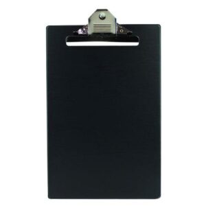 FIS PVC Jumbo Clip Board F-S Size, Black