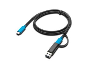 Kensington K38312WW USB-C Hybrid Cable, 1m