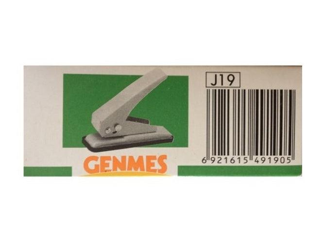Genmes Single Hole Puncher, 20 Sheets Capacity