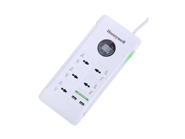 Honeywell 5-Socket Surge Protector with 2 USB Ports