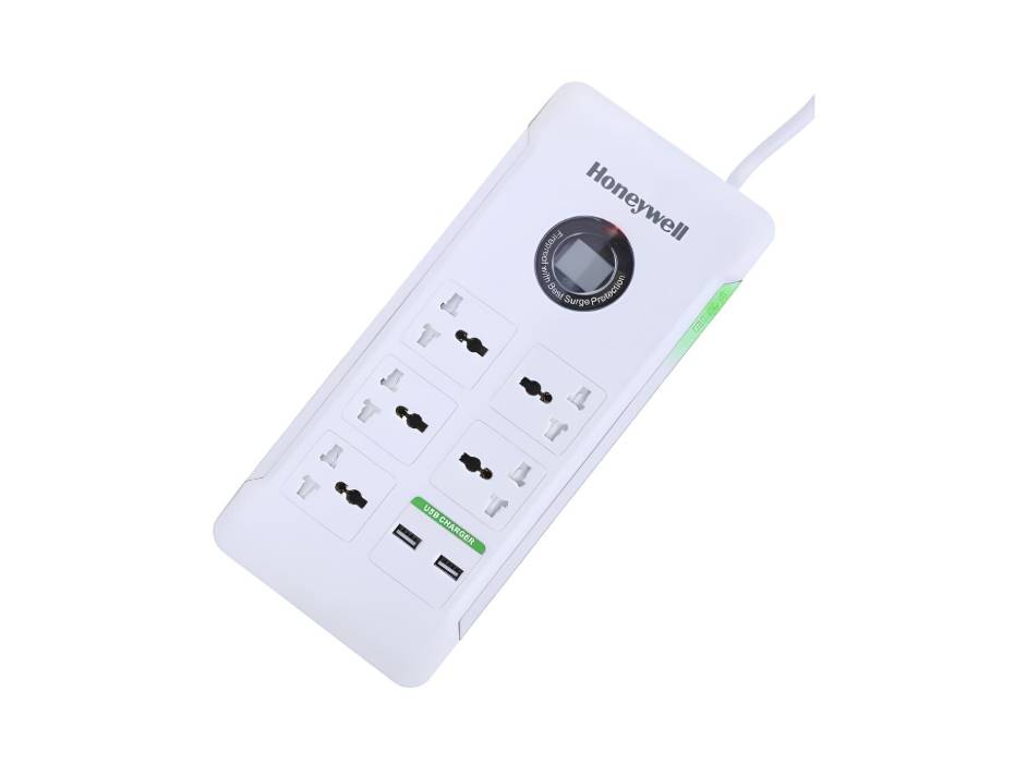 Honeywell 5-socket surge protector main product view