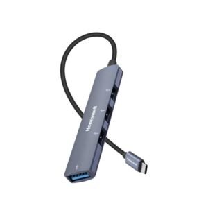 Honeywell 4-in-1 Ultra-Slim USB Hub, 30cm