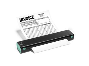 Phomemo M08F A4 Portable Thermal Printer, Bluetooth Printer Compatible with Phone & Laptop