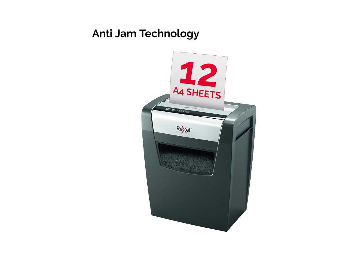 Rexel Momentum X312 Cross Cut Paper Shredder - Image 2