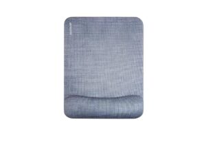 EXCOVIP Mouse Pad With Wrist Support, Soft And Comfortable Ergonomic Hand Washable Mouse Pad, Grey 9558