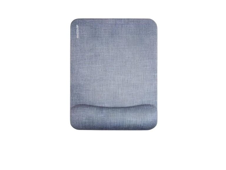EXCOVIP Mouse Pad With Wrist Support, Soft And Comfortable Ergonomic Hand Washable Mouse Pad, Grey 9558